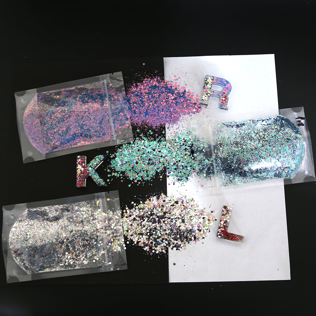 50g Mixed Glitter bag for Resin Jewelry & Crafts | Factory Wholesale Supply