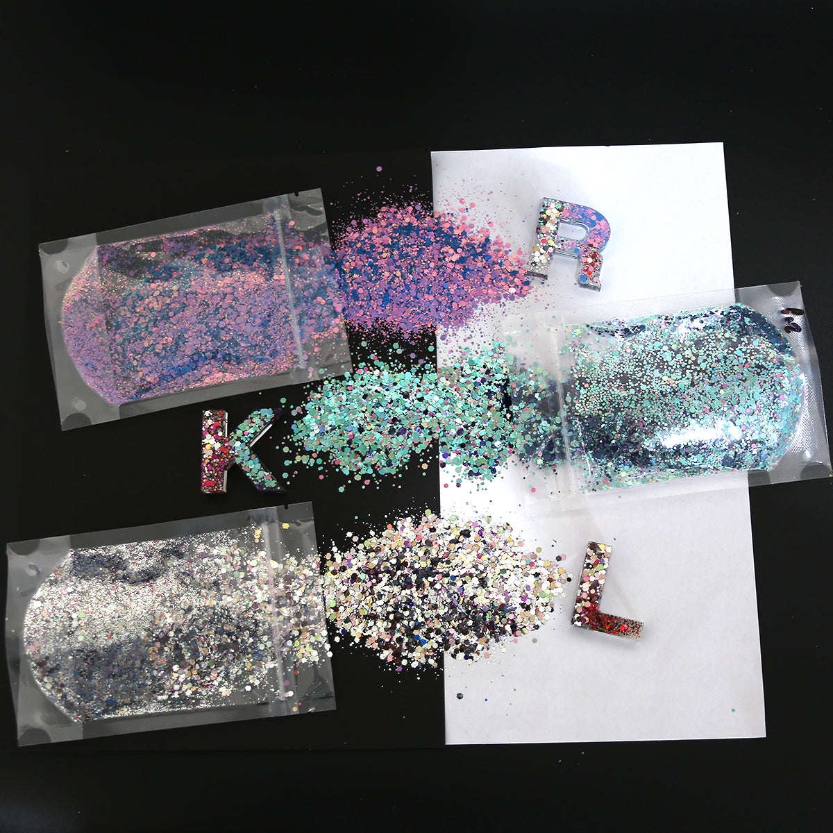 50g Mixed Glitter bag for Resin Jewelry & Crafts | Factory Wholesale Supply