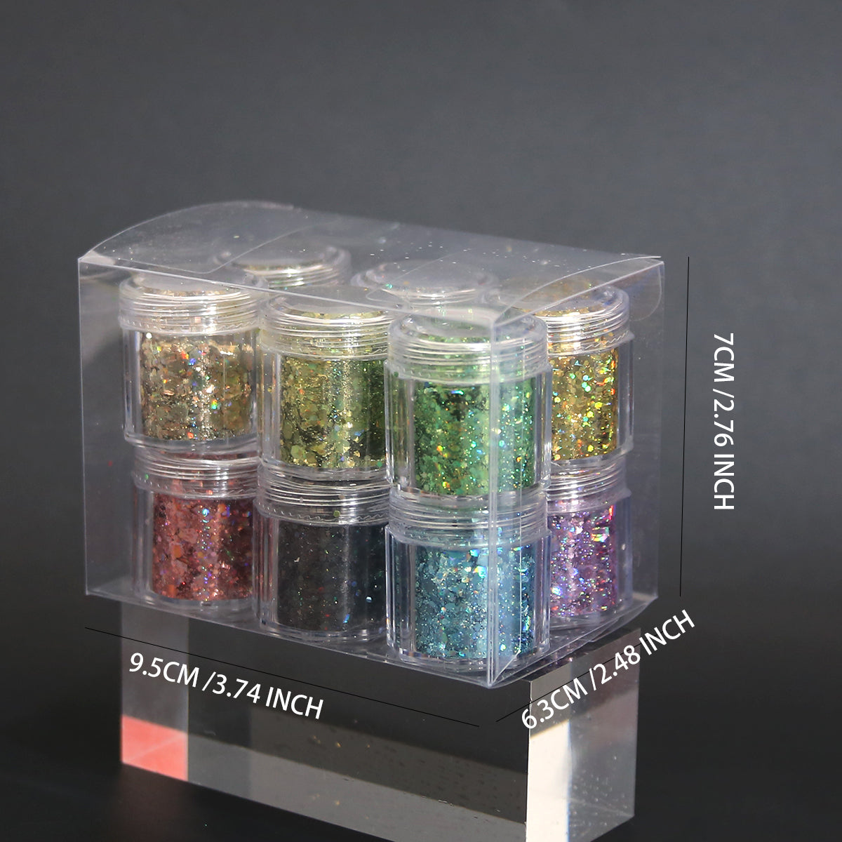 Metallic Glitter Flakes for Handmade Resin Products and Factory Supply