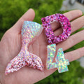 6pcs Holographic Glitter set Flakes for Epoxy Resin Crafts with OEM Packaging
