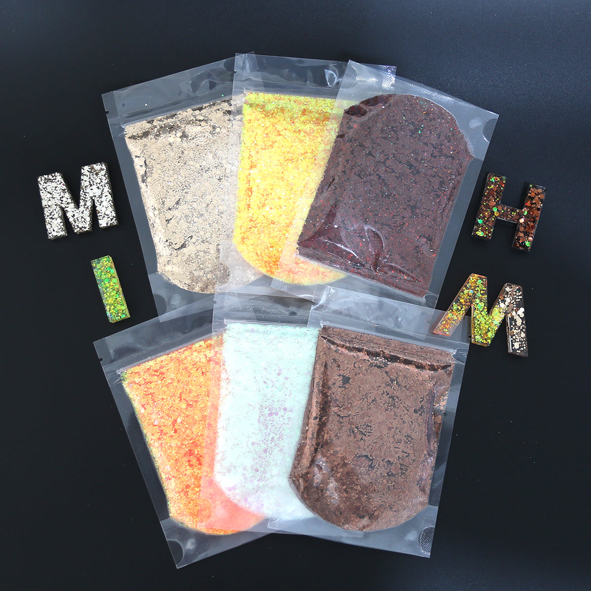 Color Shift Glitter Mix for Epoxy Resin Crafts and Wholesale Buyers