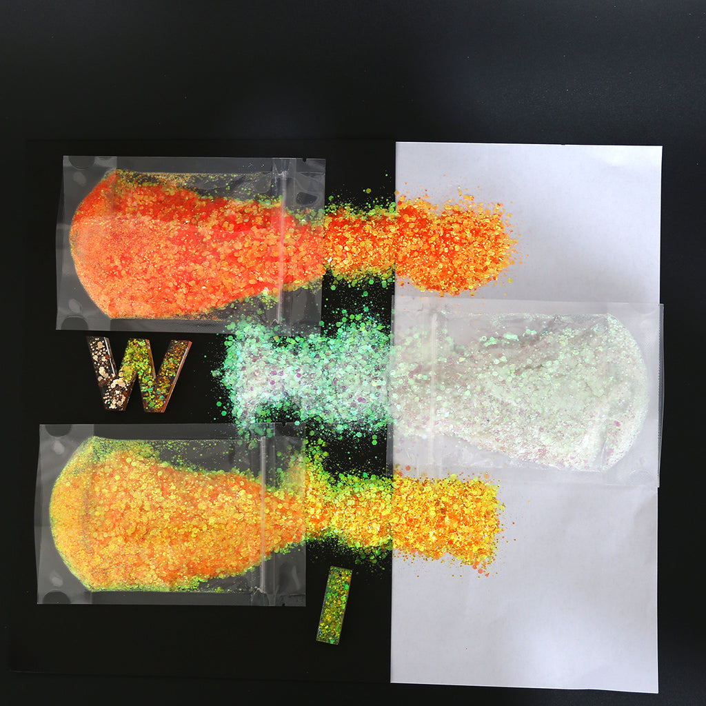 Color Shift Glitter Mix for Epoxy Resin Crafts and Wholesale Buyers