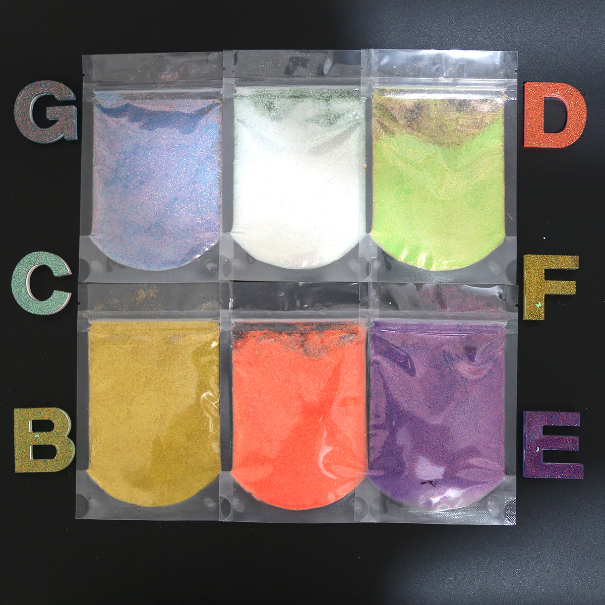 Fine Glitter Powder for Resin Art Supplies with Custom Color Options