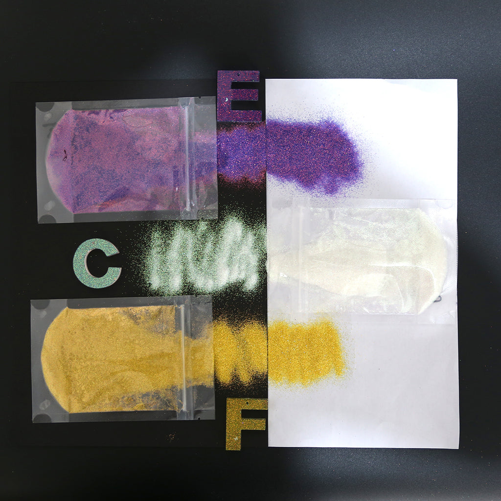 Fine Glitter Powder for Resin Art Supplies with Custom Color Options