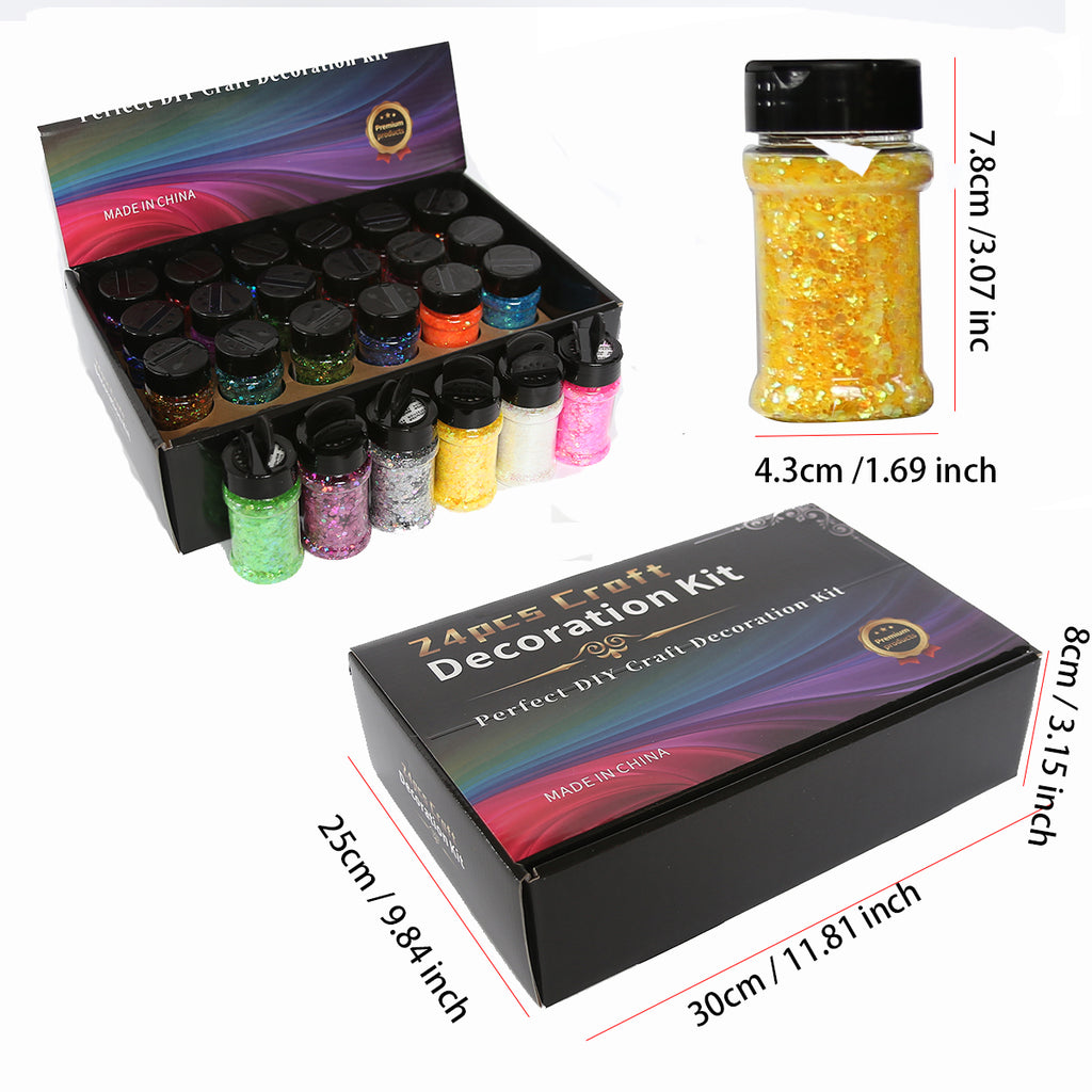 Wholesale Craft Glitter for Resin, Tumblers and Nail Art