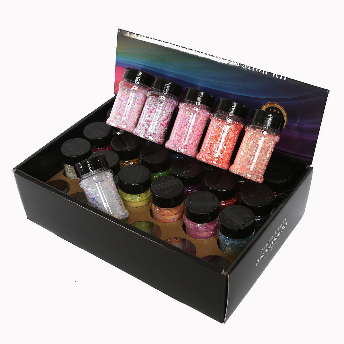 Wholesale Glitter Box Set for Resin Art & Nail Decoration