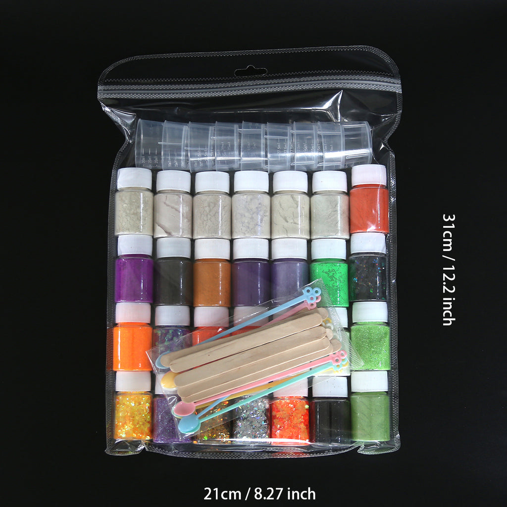 Professional Mica Powder Pigment for Resin Art & Nail Decoration