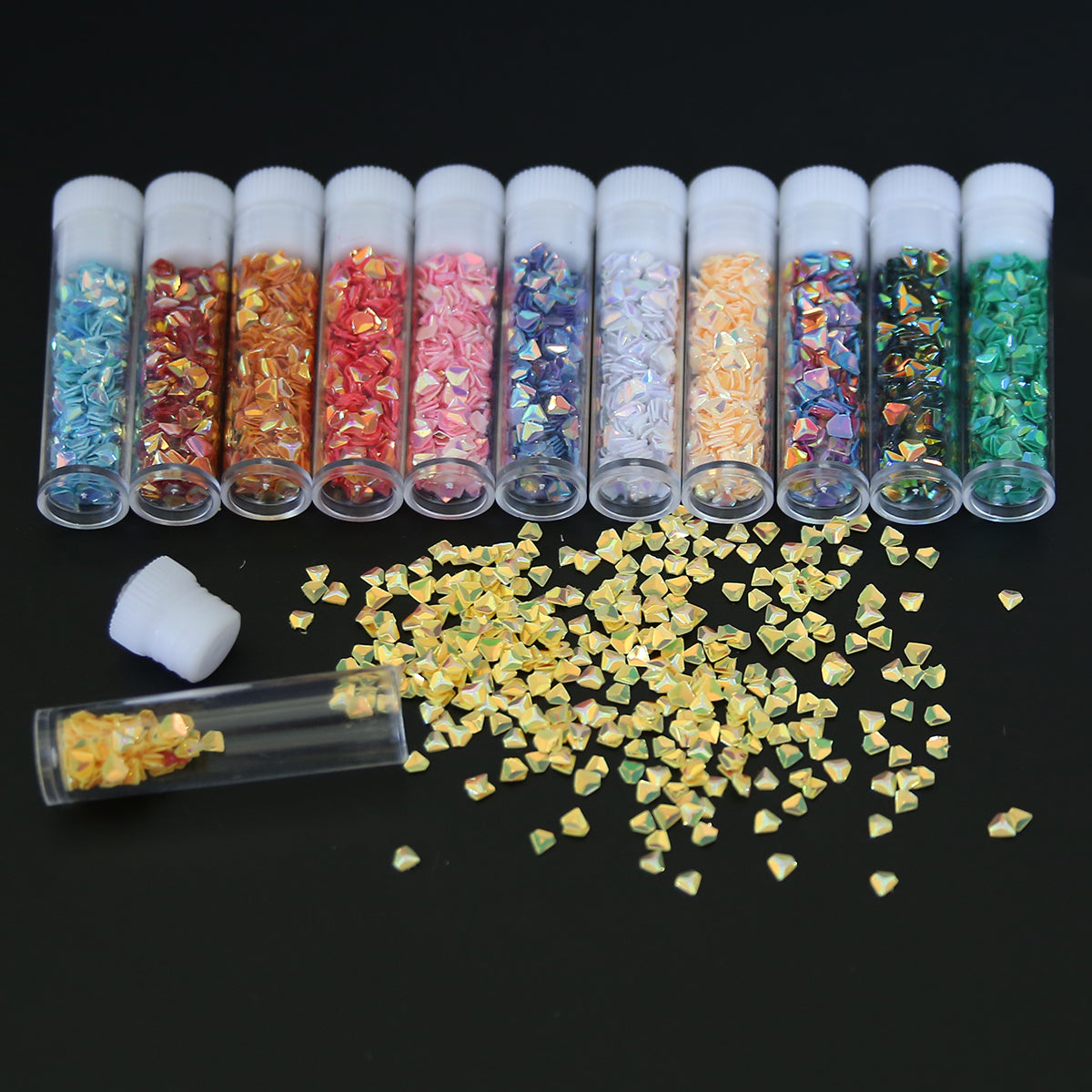 Mixed Glitter for Resin Jewelry Making | Low MOQ Wholesale Supply