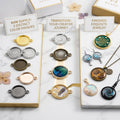 Wholesale Square Pendant Bezels for Epoxy Resin Crafts | Metal Jewelry Frame Supplier JS138