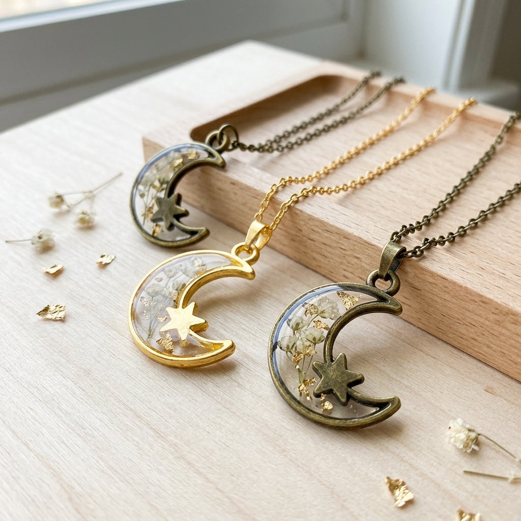 DIY Resin Pendant Bezels | Metal Frame Blanks for Handmade Jewelry Projects