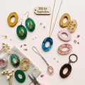 Custom Wooden Resin Frames for Jewelry Making | OEM DIY Craft Supplies Wholesale