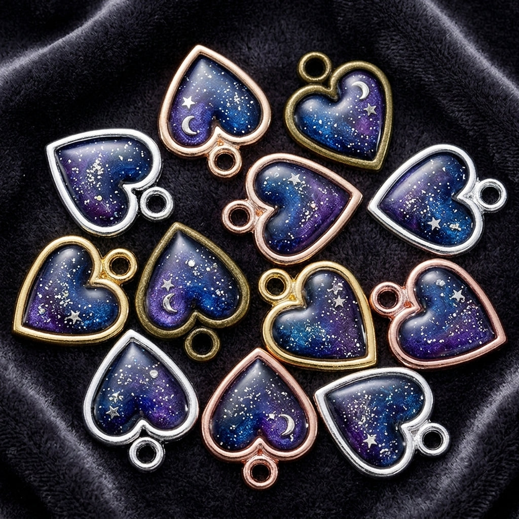 Wholesale Resin Jewelry Frames | Metal Bezels for Handmade Pendant Production