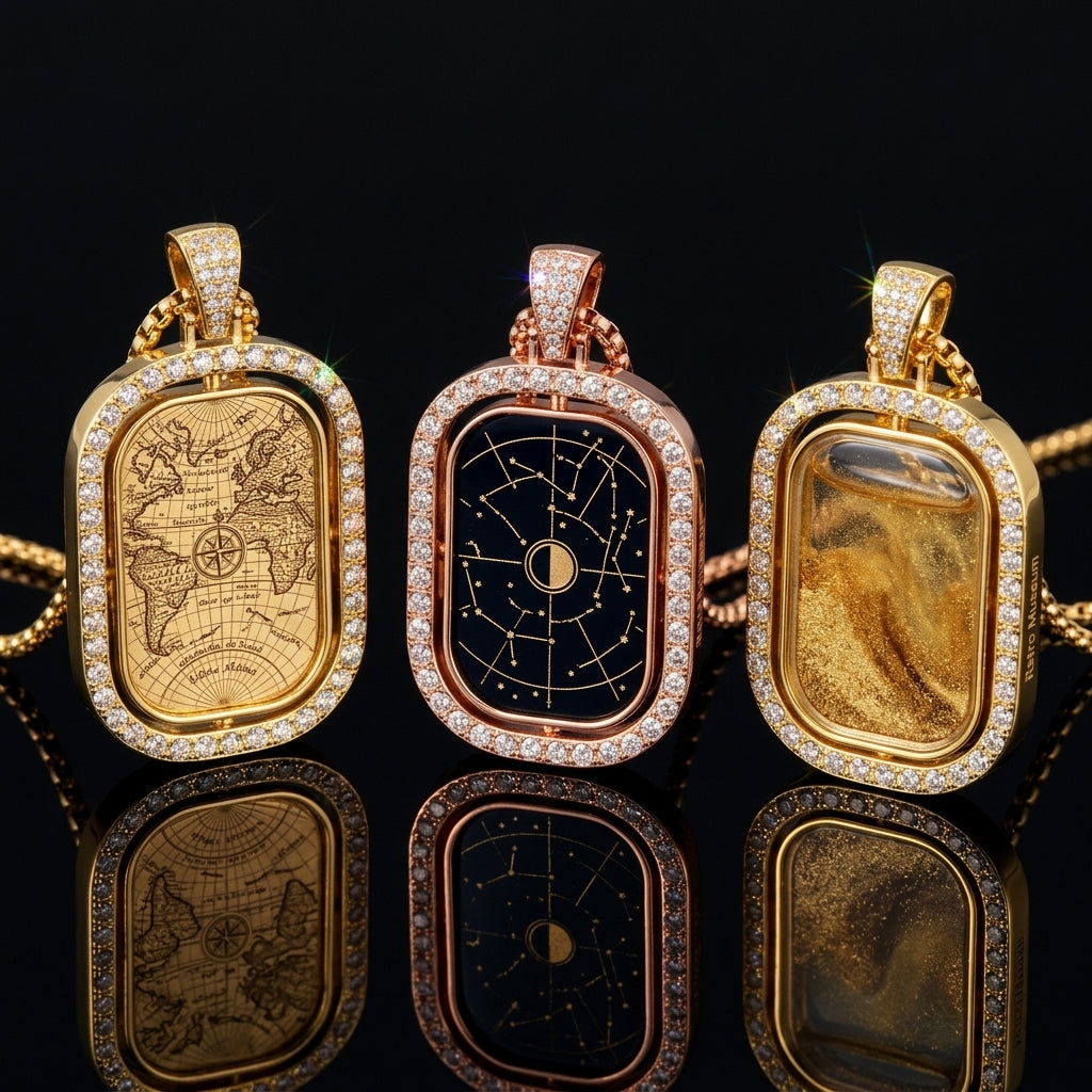 Small Metal Pendant Bezels for Resin Art | DIY Craft Accessories Wholesale JS092