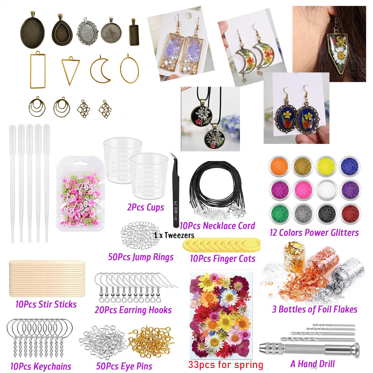 Wholesale DIY Resin Craft Kit with Custom Packaging and Private Label