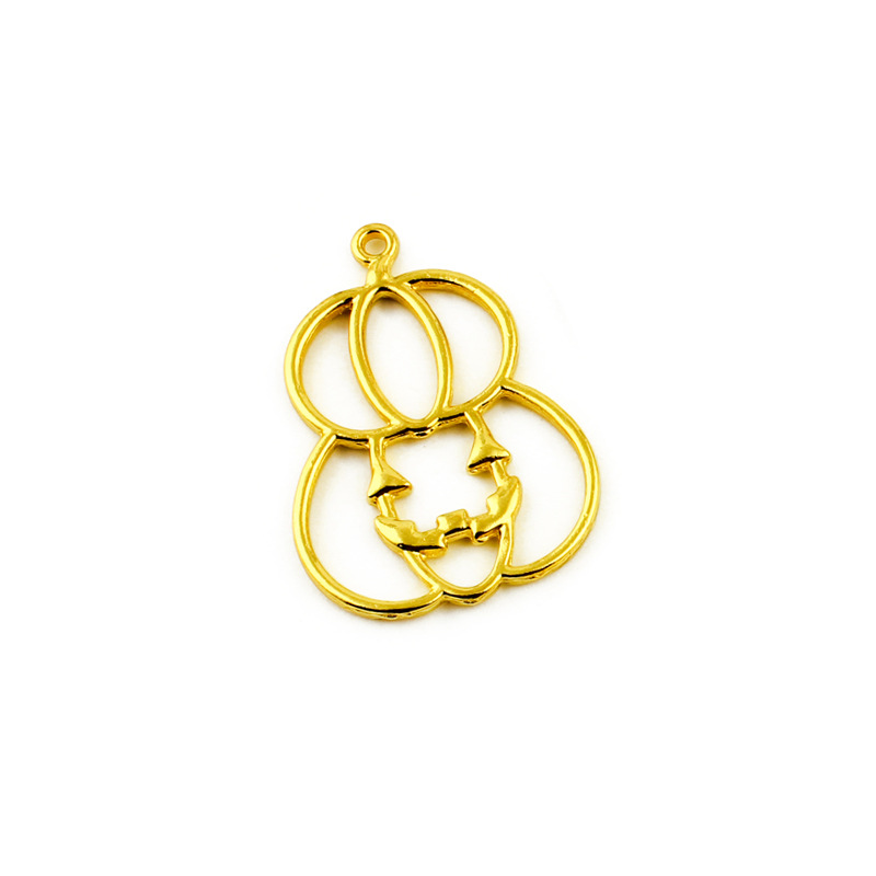 Gold Metal Bezels Frames for Epoxy Resin Pendants and DIY Crafts JS051