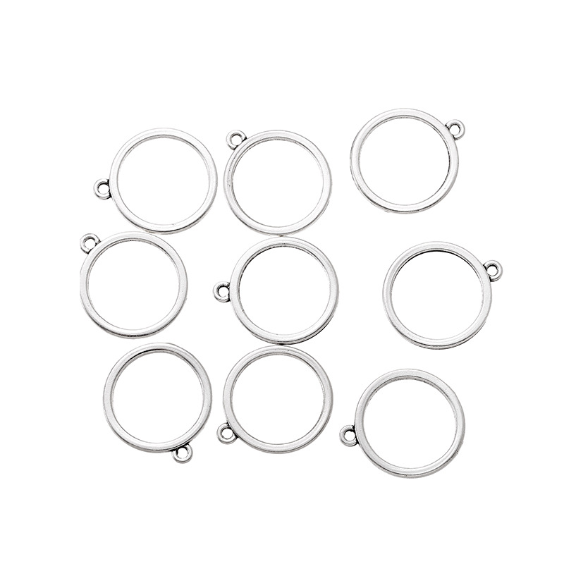 Wholesale Resin Jewelry Frames | Metal Bezels for Handmade Pendant Production