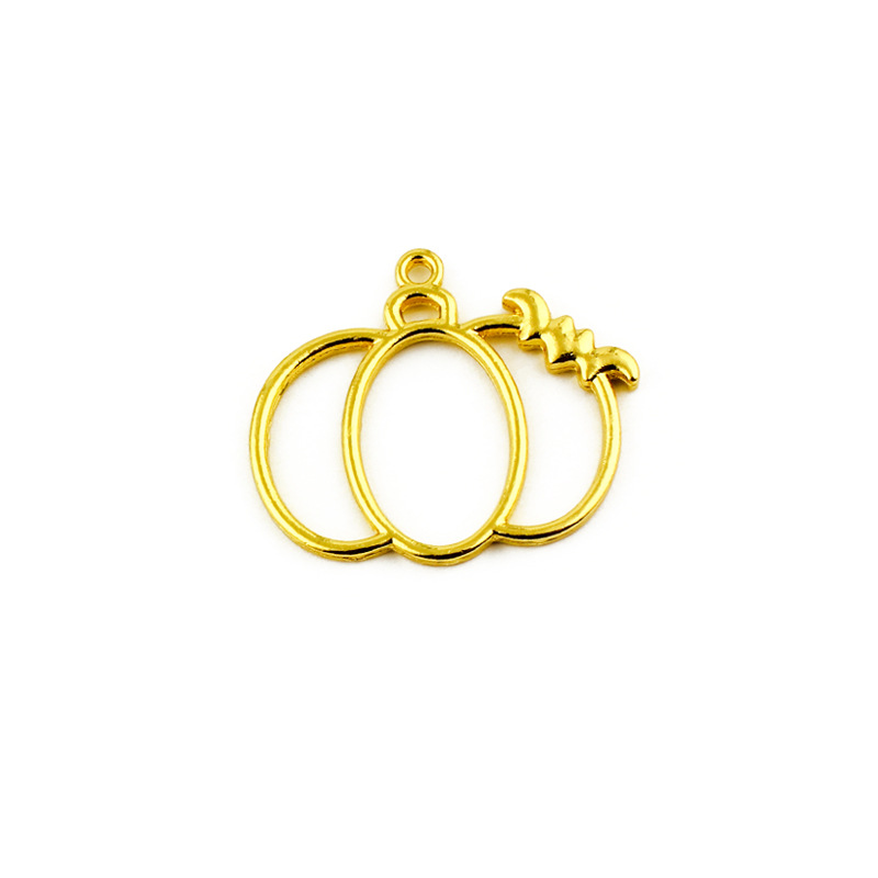 Gold Metal Bezels Frames for Epoxy Resin Pendants and DIY Crafts JS051