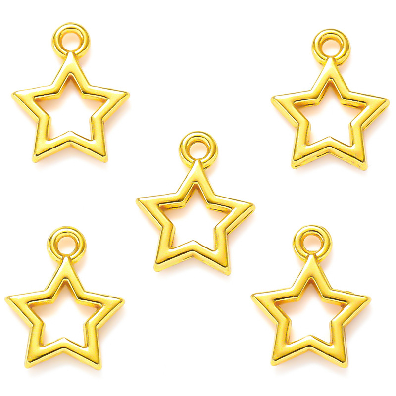 Assorted Shape Metal Bezels for Resin Art | Heart Star Moon Pendant Blanks