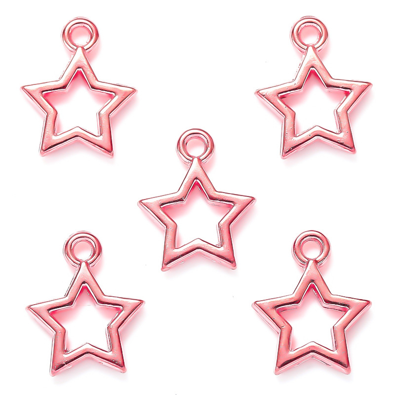 Assorted Shape Metal Bezels for Resin Art | Heart Star Moon Pendant Blanks