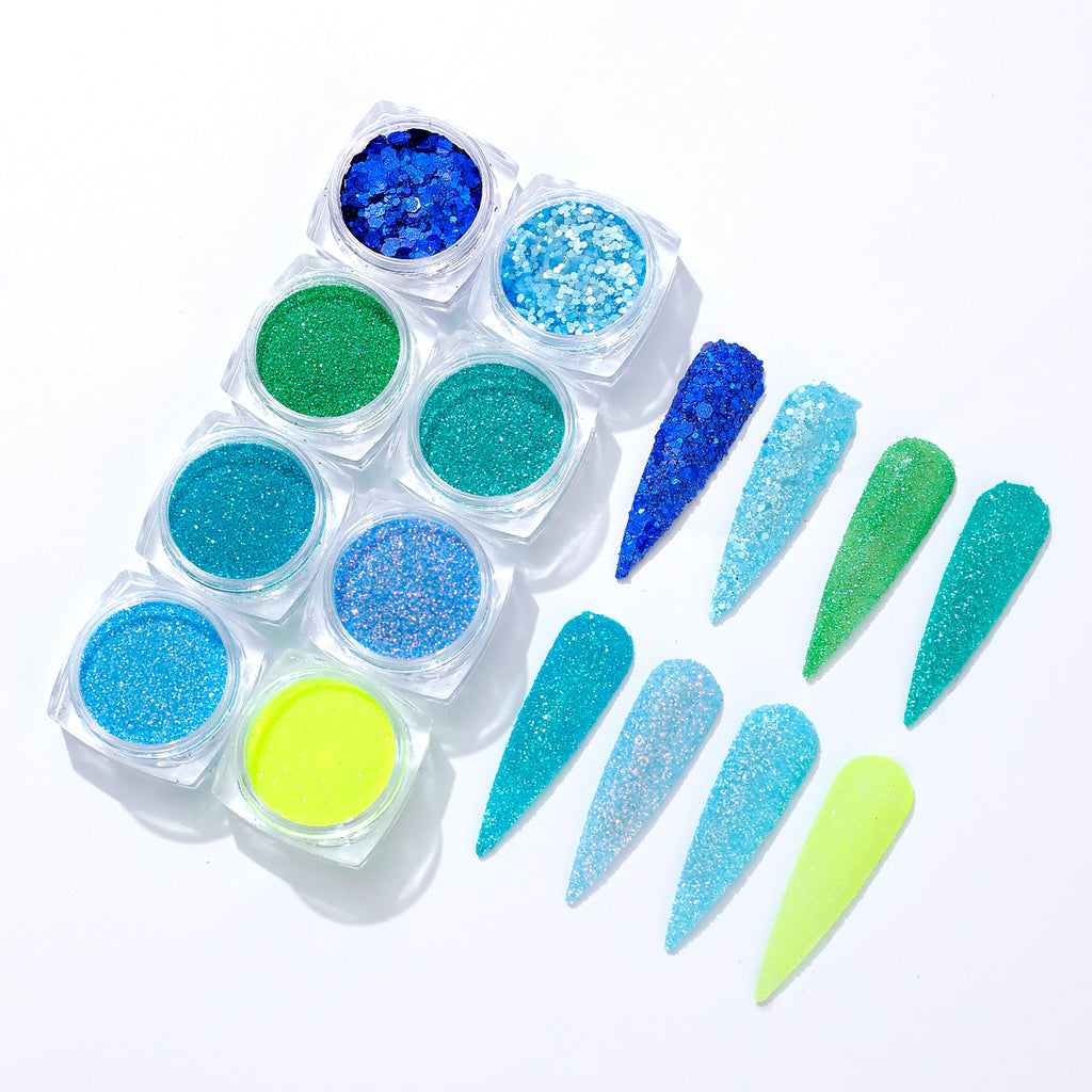 Mixed Shape Glitter Flakes for DIY Resin Crafts and Private Label