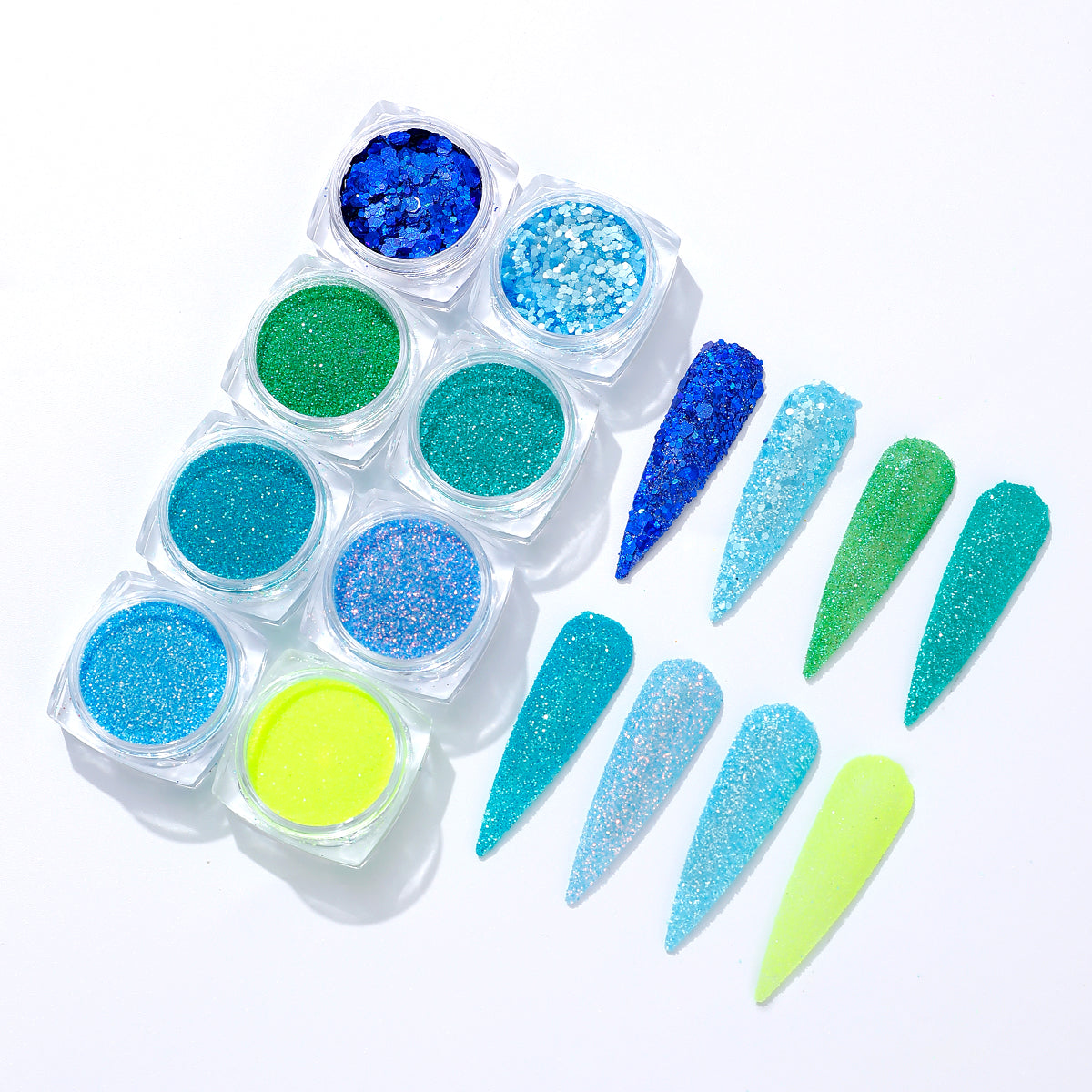 Mixed Shape Glitter Flakes for DIY Resin Crafts and Private Label