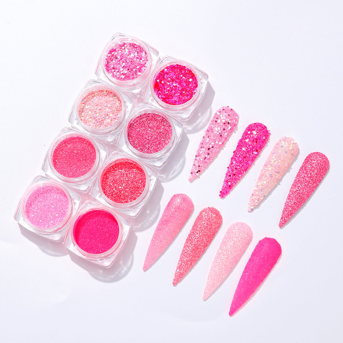 Mixed Shape Glitter Flakes for DIY Resin Crafts and Private Label