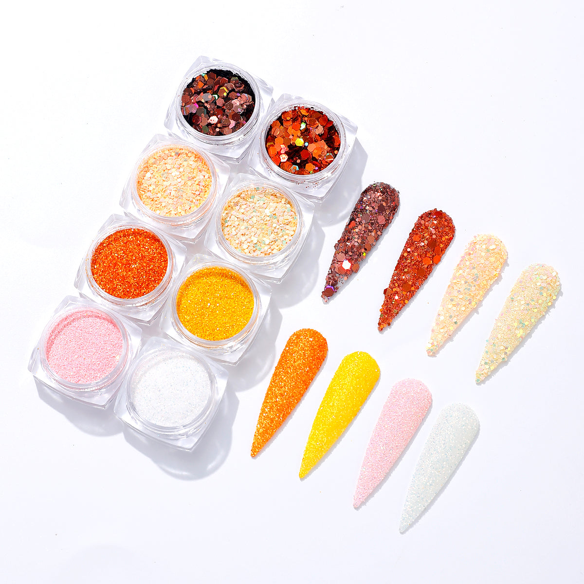 Mixed Shape Glitter Flakes for DIY Resin Crafts and Private Label
