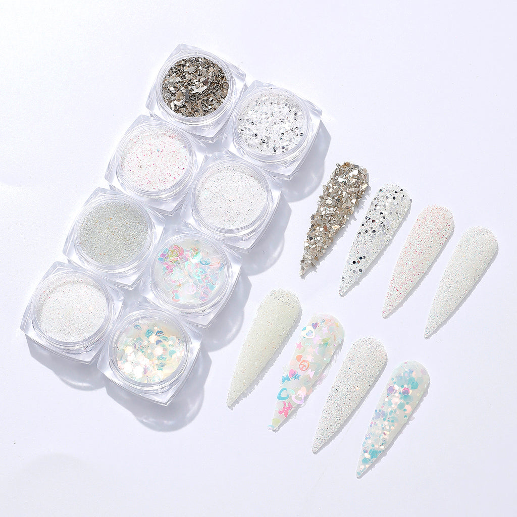 Mixed Shape Glitter Flakes for DIY Resin Crafts and Private Label
