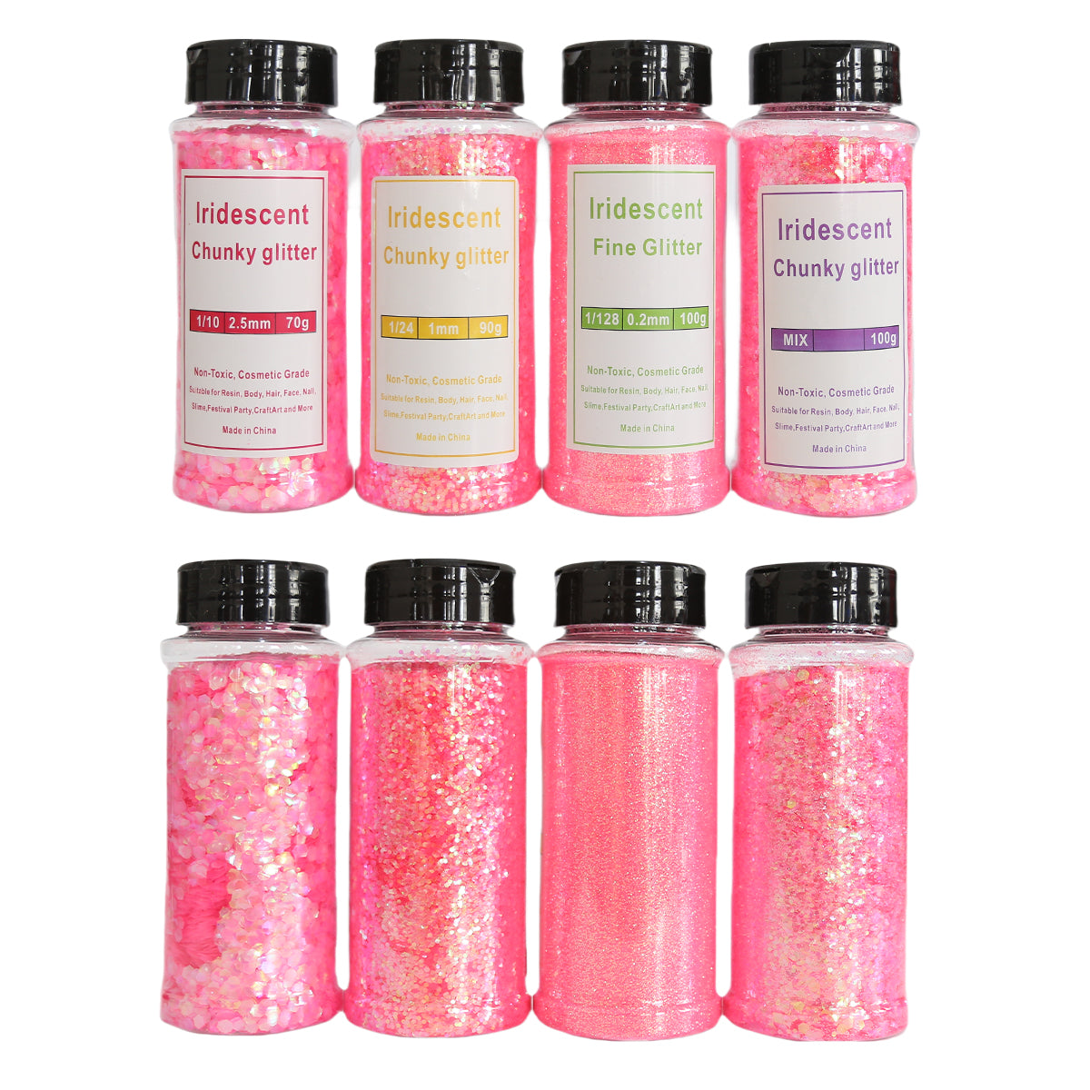 Iridescent Glitter Mix for DIY Resin Crafts | Wholesale Supplier