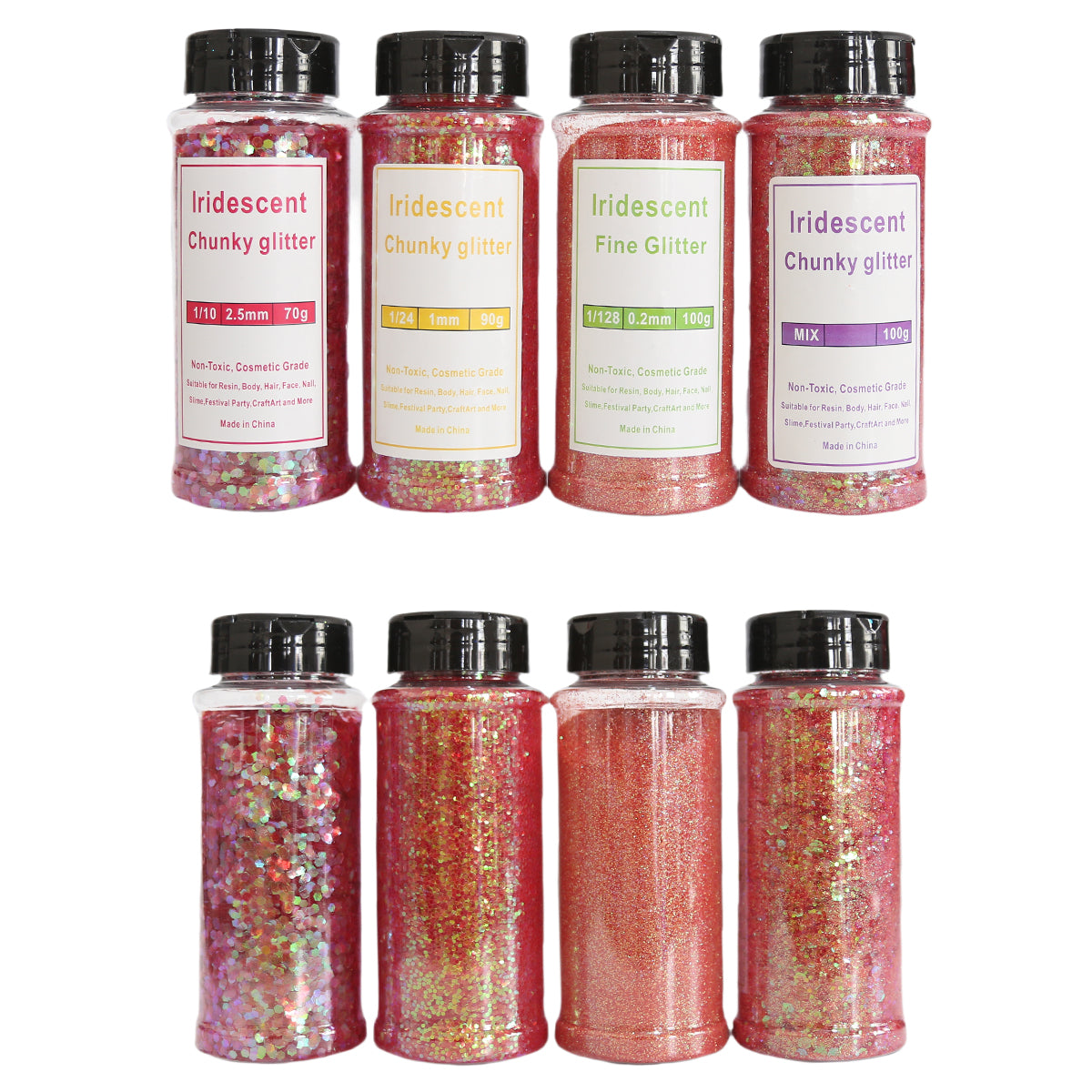Iridescent Glitter Mix for DIY Resin Crafts | Wholesale Supplier