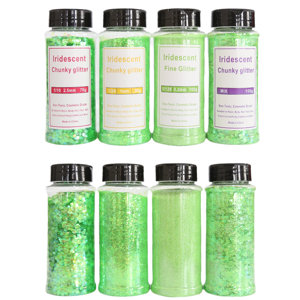 Iridescent Glitter Mix for DIY Resin Crafts | Wholesale Supplier